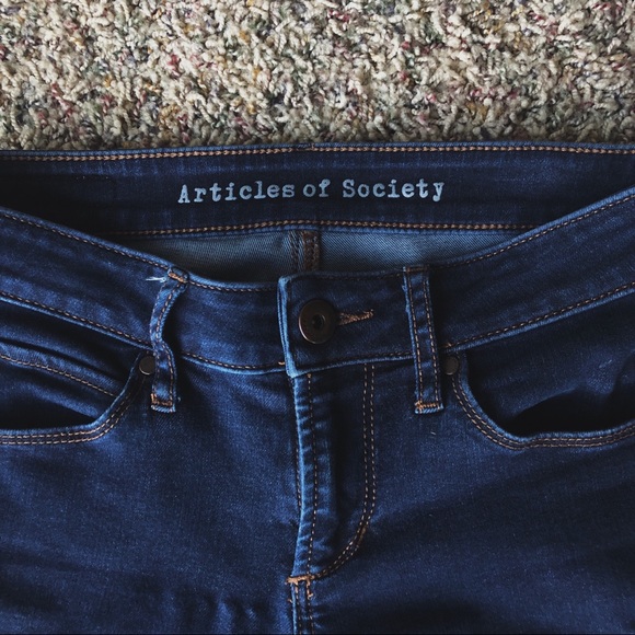 Nordstrom Dark Wash Jeans - Picture 3 of 4